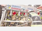 Hochwasser: Feuerwehren füllen 1500 Sandsäcke ab