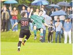 2:0-Hinspiel-Erfolg: Aghajeri-Mannen mit einem Bein in der Landesliga