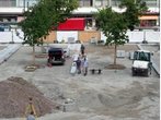 Stadtplatz in Penzberg: Aus der Einweihung wird nichts