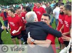 Aufstiegsfeier: Türkgücü Ataspor steigt in Landesliga auf