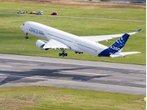 Super-Airbus A350 startet zu Jungfernflug
