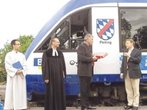 "Peitinger Wappen macht BRB-Zug wertvoll"