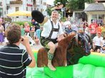 Bullriding beim Hauptstraßenfest
