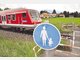 Neuralgischer Punkt: der Bahn&uuml;bergang am Ende der R&ouml;merstra&szlig;e in Riedhausen. foto: roy