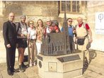 Jerusalem-Pilgerreise: Hans Graßer beim Wiener Erzbischof