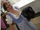 Evi Fischer (34) aus Schlehdorf m&ouml;chte das Volksfest-Madl werden, weil: ...weil wir so gerne tanzen und weil wir Bierzelt-Fans sind.