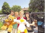 Der Teddy darf nach Deggendorf