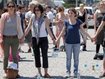 Stiller Protest: Hunderte auf Taksim-Platz
