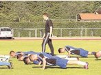 Pumpen für Punkte - Der Neuaufbau beim FCI läuft
