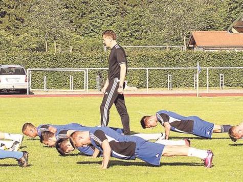 Beim FC Ismaning wird hart gearbeitet am Neuaufbau der Mannschaft.
