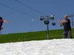 Hitze? Kühle Schneeballschlacht im Sommer auf dem Feldberg