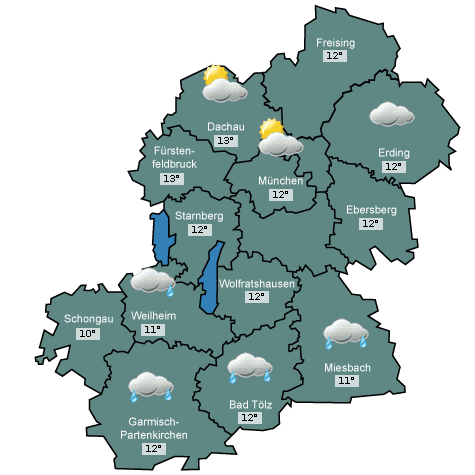 Wetterkarte